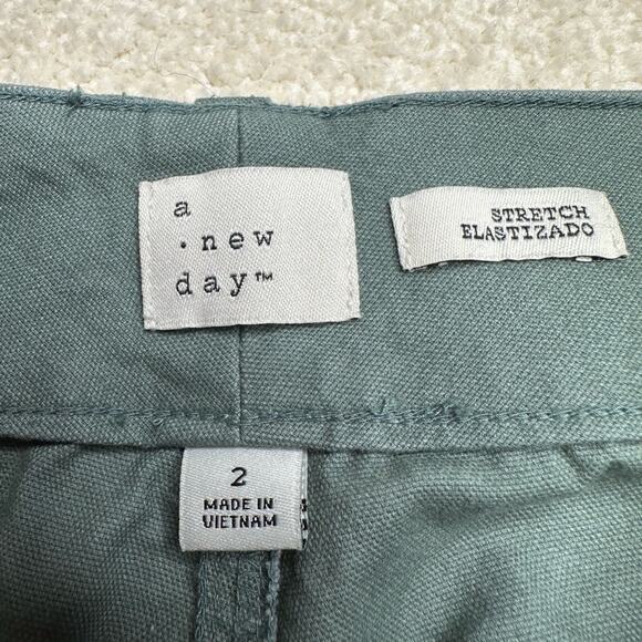 a new day Green Chinos with Straight Leg Design - Picture 5 of 8
